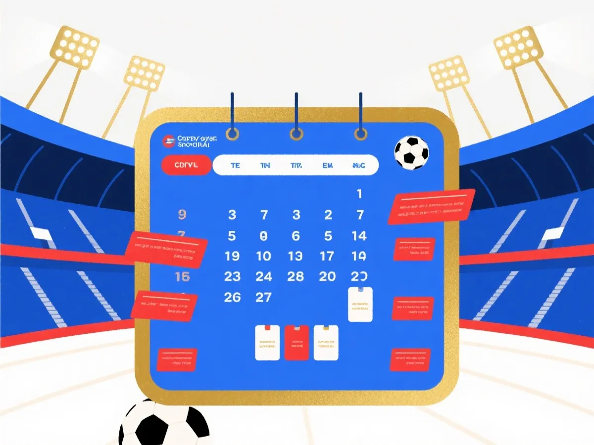 2026世界杯小组赛赛程与分组对阵时间表概念图